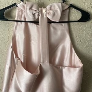 Kate Spade Pink Bow Back Dress size 4 NWT